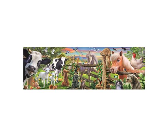 Dino panoramic puzzle 150 pcs Farm