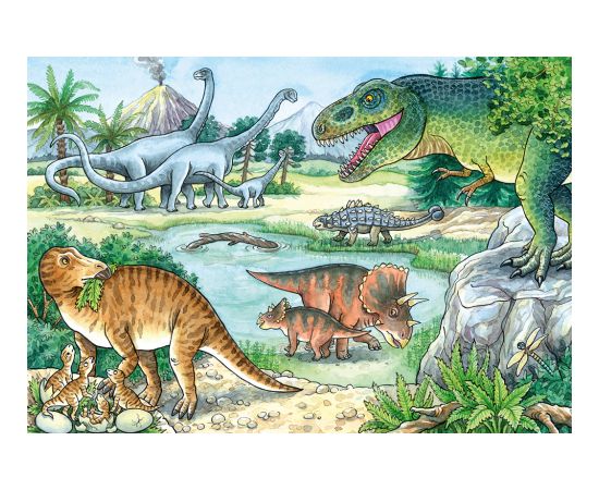 Ravensburger Puzzle 2x24 pc Dinosaurs