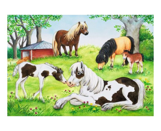 Ravensburger Puzzle 2x24 pc World of Horses