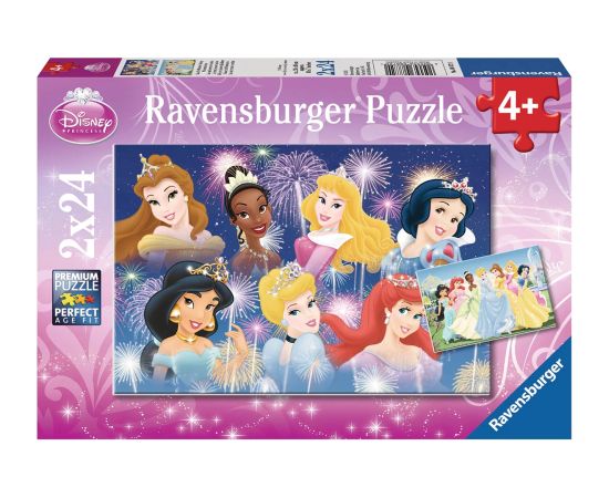 Ravensburger Puzzle 2x24 pc Disney Princesses Gathering