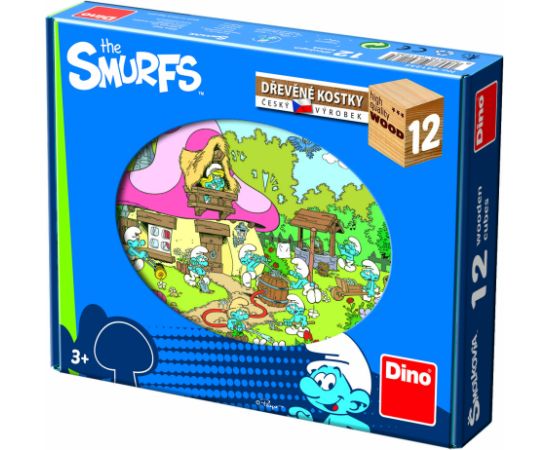 Dino Cube Puzzle 12 pc The Smurfs