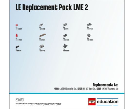 LEGO Education MINDSTORMS Replacement Pack 2