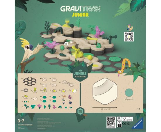 Ravensburger GraviTrax Junior Starter Set  Jungle