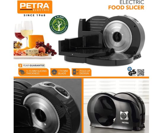 Petra PT3683VDEV2 Electric Food Slicer