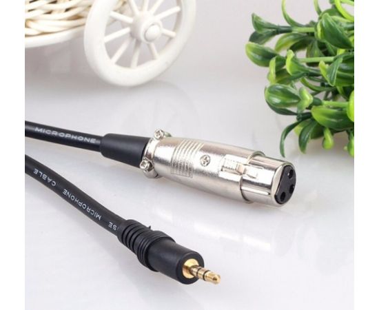 Mozos Kabel mikrofonowy XLR - Mini Jack 3.5 mm MCABLE-XLR