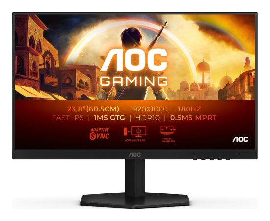 AOC G4 24G42E monitor komputerowy 61 cm (24") 1920 x 1080 px Full HD LCD Czarny