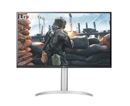 LCD Monitor|LG|32UP55NP-W|31.5"|Gaming/4K|Panel VA|3840x2160|16:9|60Hz|4 ms|Speakers|Pivot|Height adjustable|Tilt