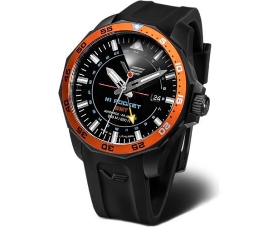 Vostok Europe N1 Rocket GMT NH34-225C714Si