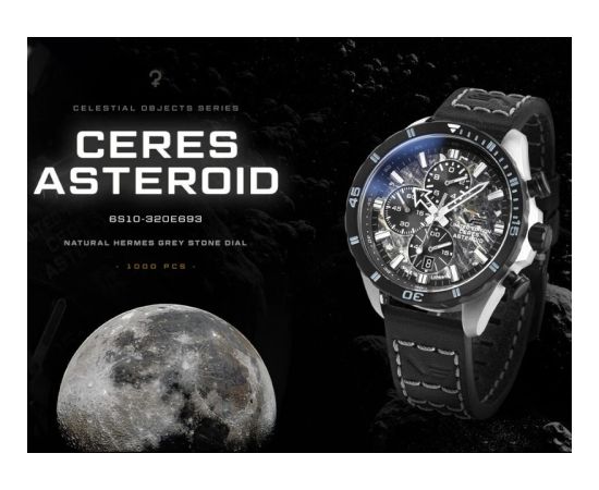 Vostok Europe 'Ceres Asteroid' Limited Edition Chronograph 6S10-320E693​