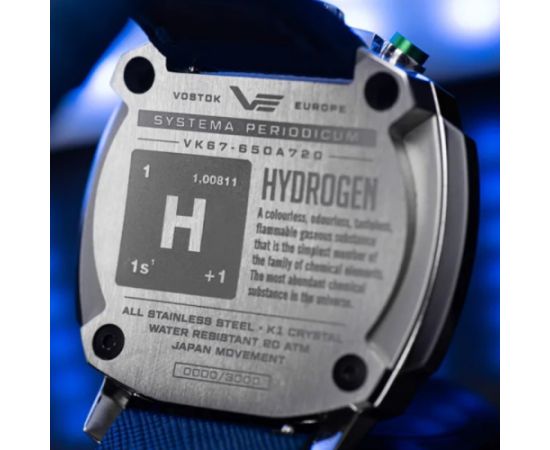 Vostok Europe Systema Periodicum Hydrogen VK67-650A720