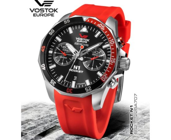 Vostok Europe Rocket N1 6S21-225A707SIRED