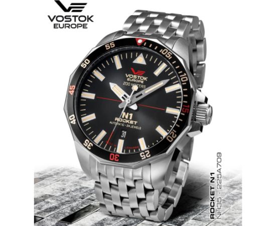 Vostok Europe Rocket N1 NH35A-225A709BR