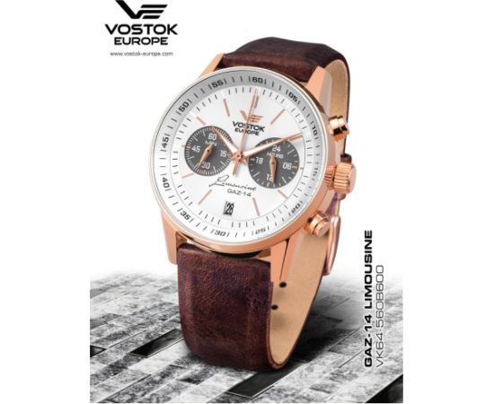 Vostok Europe Gaz-14 Limousine Chrono VK64-560B692