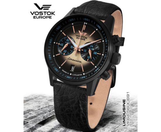 Vostok Europe Gaz-14 Limousine Chrono VK64-560C691