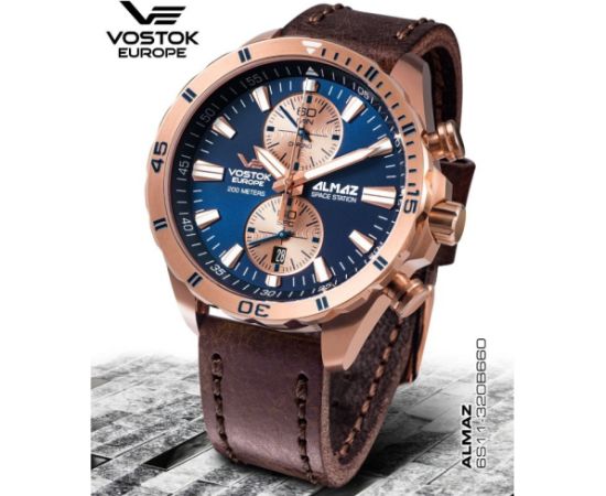 Vostok Europe Almaz Chronograph 6S11-320B660LE