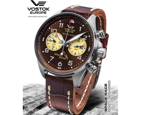 Vostok Europe Space Race Chronograph 6S21-​325A665LE