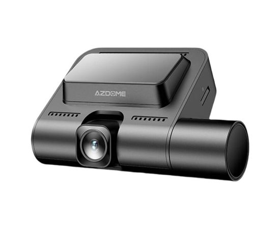 1080p front camera, 1080p indoor camera and VGA rear camera Azdome V600-3CH, G-sensor