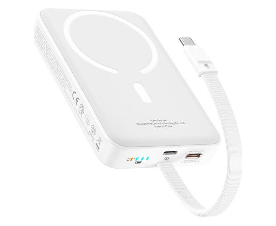 Baseus Mini 10000mAh 30W Magnetic Powerbank (white) Bayern Edition