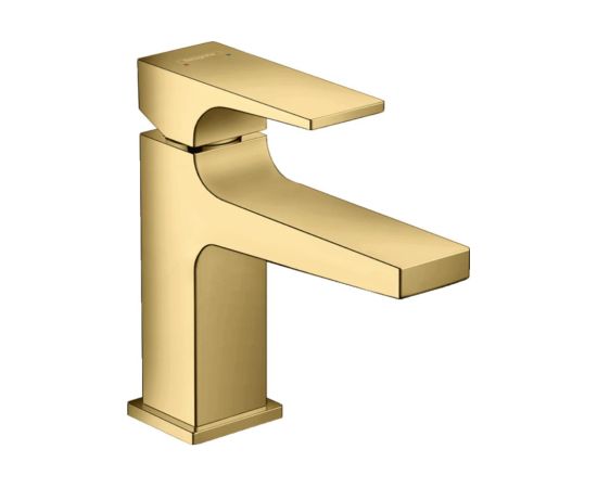 Hansgrohe izlietnes maisītājs Metropol 100, ar push-open, polished gold optic