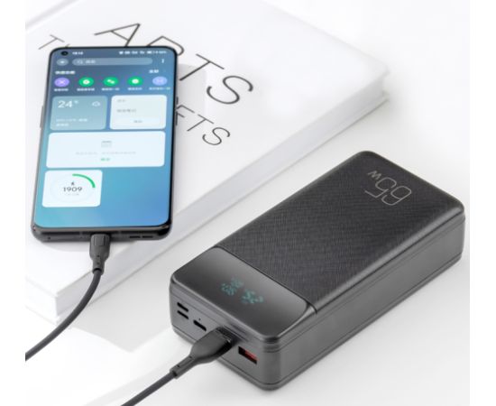 XO PR201 Power Bank Ārējas Uzlādes Baterija 65W  / 30000mAh