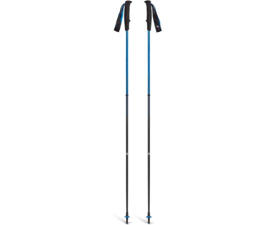 Black Diamond Distance Carbon trekking poles, fitness equipment (blue, 1 pair, 130 cm)