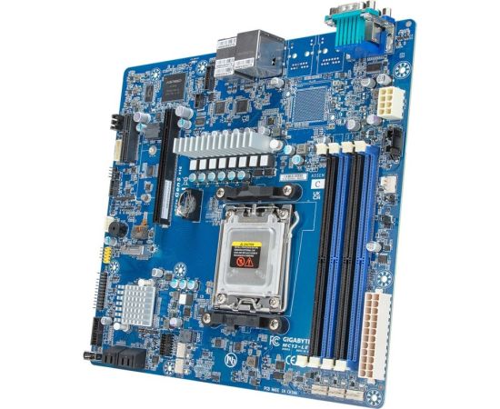 Płyta główna Gigabyte MC13-LE0 1x AM5 AMD Epyc 4004/Ryzen 7000 B650E (4xDIMM, 4x SATA, 1xM.2, 2x1Gbe, IPMI, mATX)