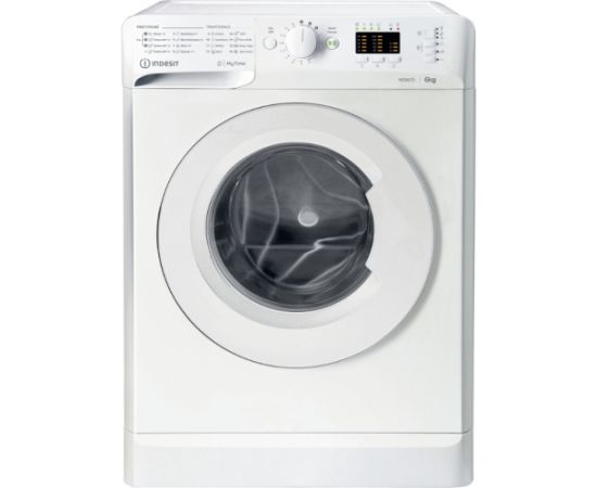 INDESIT MTWSA 61053 W EE Veļas mazg. mašīna 6kg 1000rpm