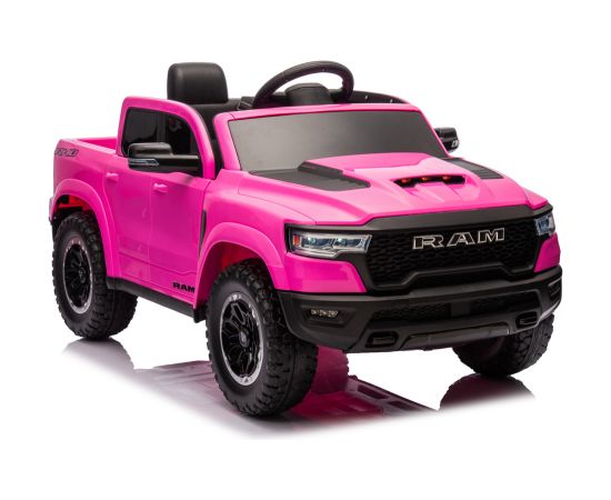 Lean Cars Battery Operated Car ZB618 Dodge Ram Pink