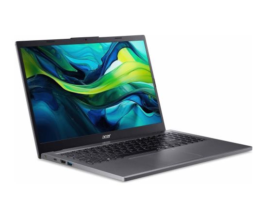 Notebook ACER Aspire A15-41M-R27W CPU  Ryzen 5 8640HS 3500 MHz 15.6" 1920x1080 RAM 16GB DDR5 SSD 512GB AMD Radeon 760M Integrated ENG Windows 11 Home Steel Grey 1.65 kg NX.KVXEL.001