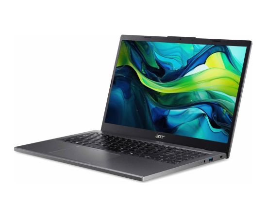 Notebook ACER Aspire A15-41M-R27W CPU  Ryzen 5 8640HS 3500 MHz 15.6" 1920x1080 RAM 16GB DDR5 SSD 512GB AMD Radeon 760M Integrated ENG Windows 11 Home Steel Grey 1.65 kg NX.KVXEL.001