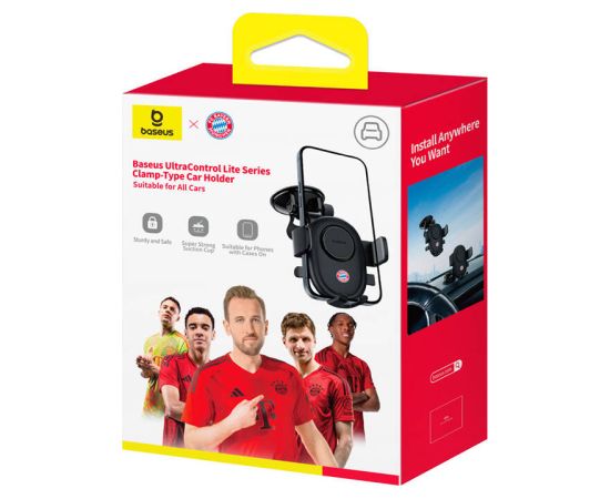 Baseus UltraControl Car Holder (black) Bayern Edition