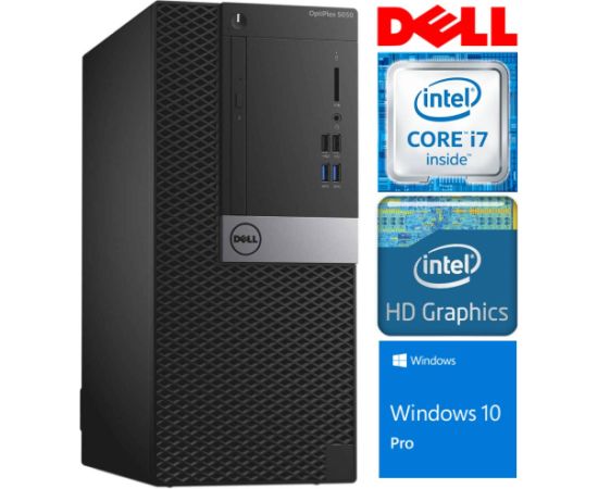 DELL 5050 MT i7-7700 8GB 512SSD M.2 NVME WIN10Pro