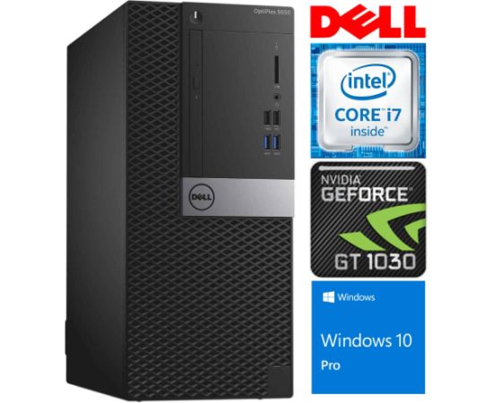 DELL 5050 MT i7-7700 8GB 256SSD M.2 NVME GT1030 2GB WIN10Pro