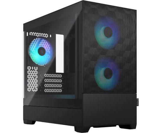 Fractal Design Pop Mini Air RGB black TG Clear Tint, Tower Case (black)