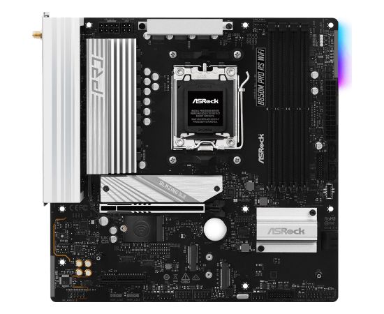 Asrock B850M Pro RS WiFi AMD B850 Socket AM5 micro ATX