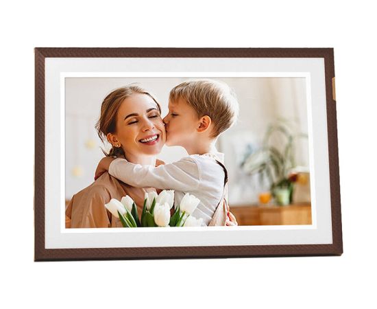 Arzopa D10 10.1" digital frame (dark brown)