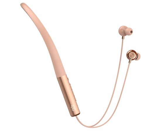 LDNIO N01 wireless neckband headphones (rose gold)