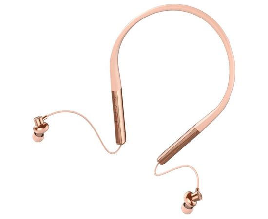 LDNIO N01 wireless neckband headphones (rose gold)