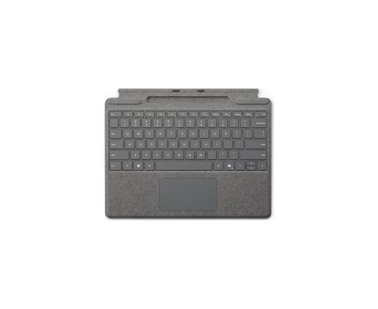 (Ir veikalā) Microsoft Surface Pro Keyboard w/ Slim Pen SC English International Platinum Bezvadu klaviatūra