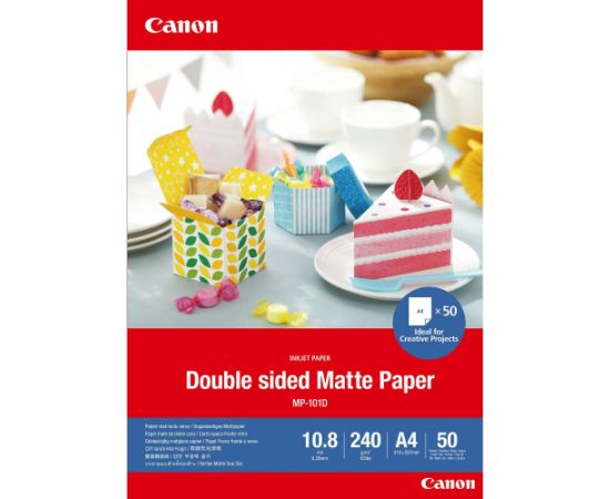 Canon fotopapīrs MP-101 A4 Double Sided Matt 240g 50 lapas