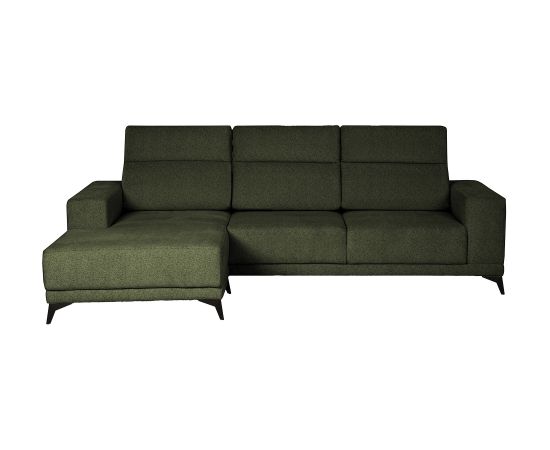 Corner sofa DARLA VN dark green