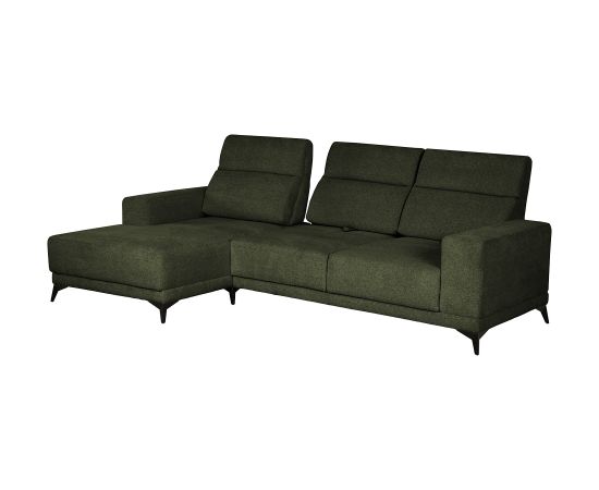 Corner sofa DARLA VN dark green