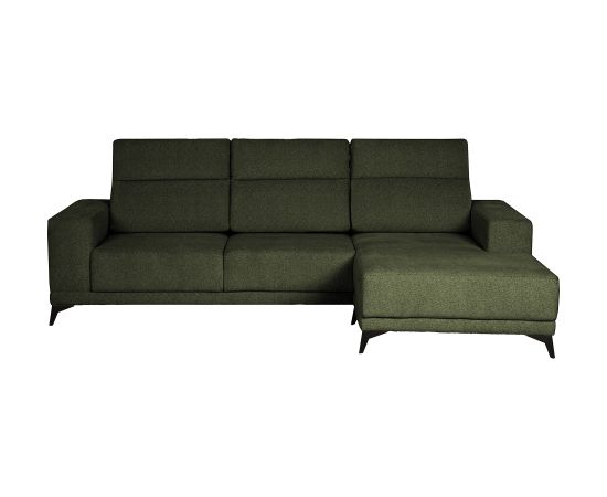 Corner sofa DARLA PN dark green