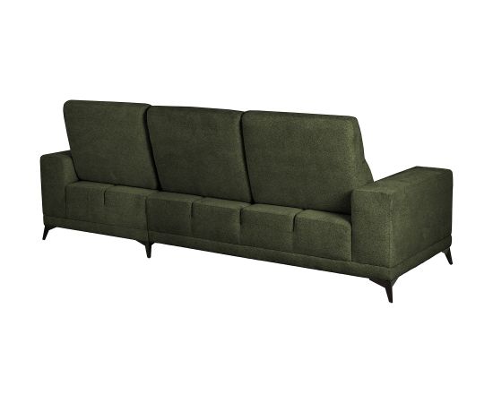 Corner sofa DARLA PN dark green