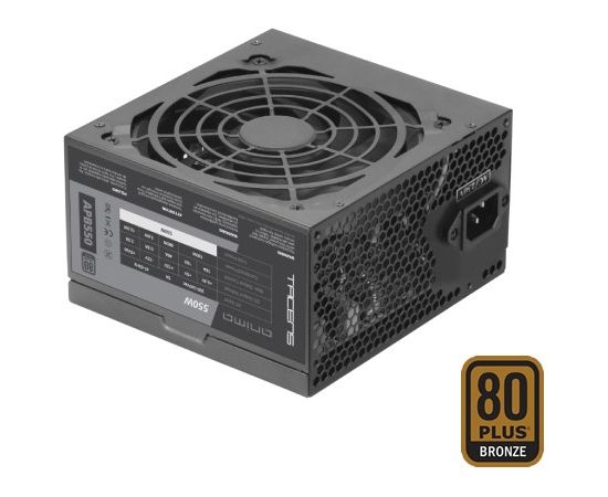 Tacens APB550B power supply unit 550 W 20+4 pin ATX ATX Black