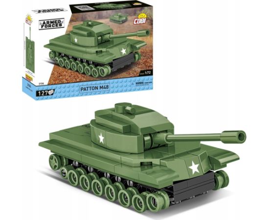 Cobi Klocki PATTON M48 127 elementów