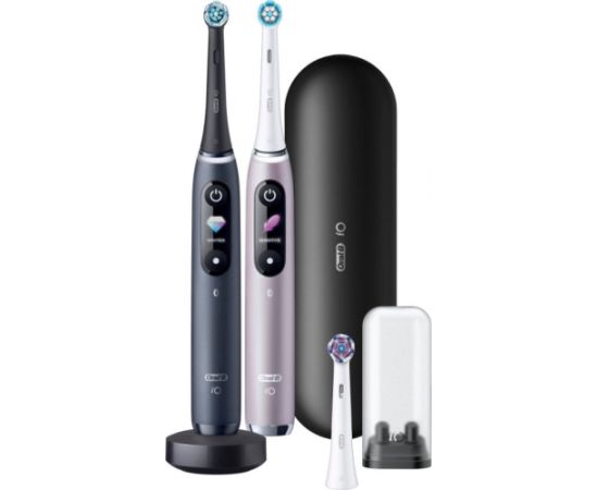 Szczoteczka Oral-B iO Series 9 Duo 2 szt. Black Onyx/Rose Quartz