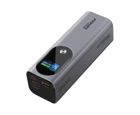 Promate Titan-160 Ārējas uzlādes baterija 160W / 27600mAh / USB-C PD / QC3.0