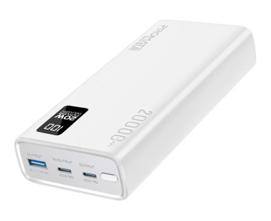 Promate Bolt-20PD Переносная зарядная батарея 20000mAh / USB-C PD 20W