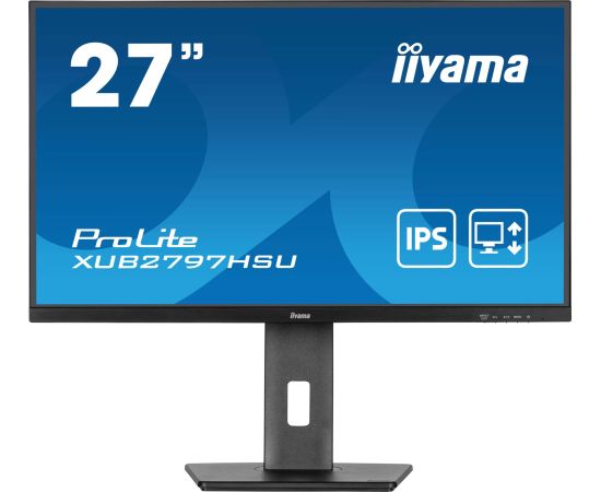 IIYAMA XUB2797HSU-B2 68,58cm 27Zoll 1920x1080 300cd/m2 1ms HDMI DP USB